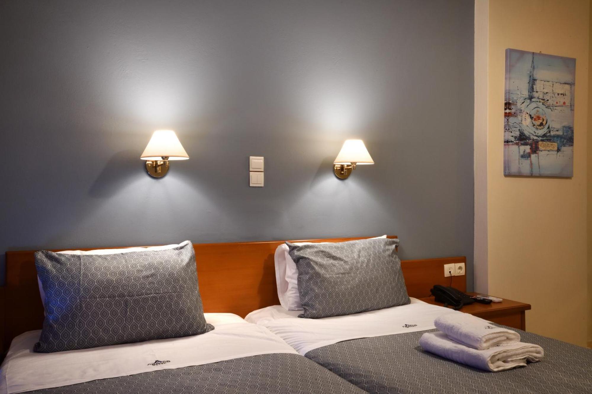 Akatos Hotel Агия-Марина Экстерьер фото