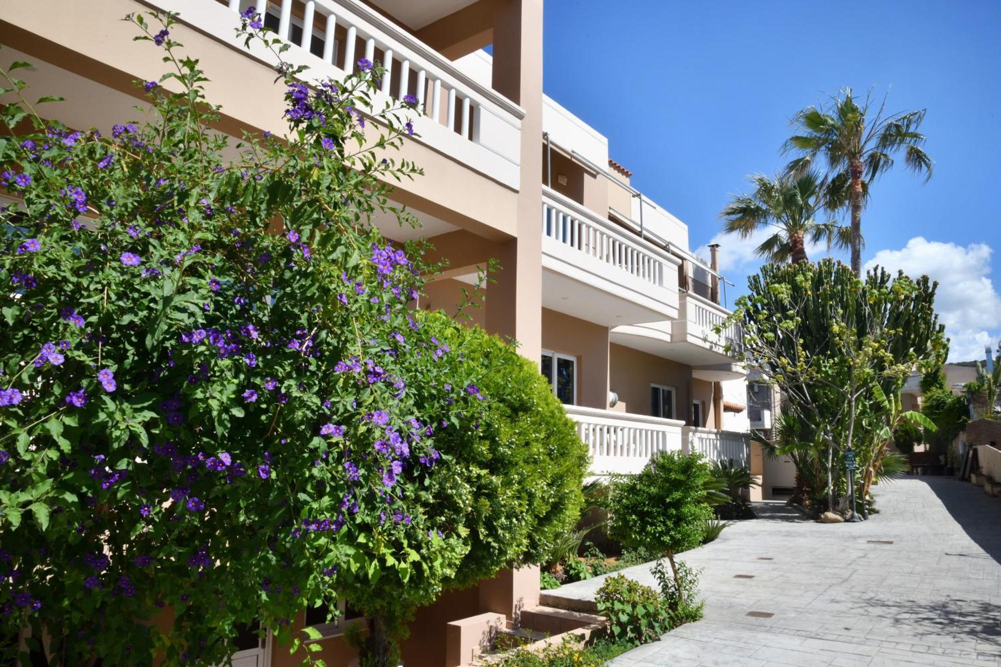 Akatos Hotel Агия-Марина Экстерьер фото