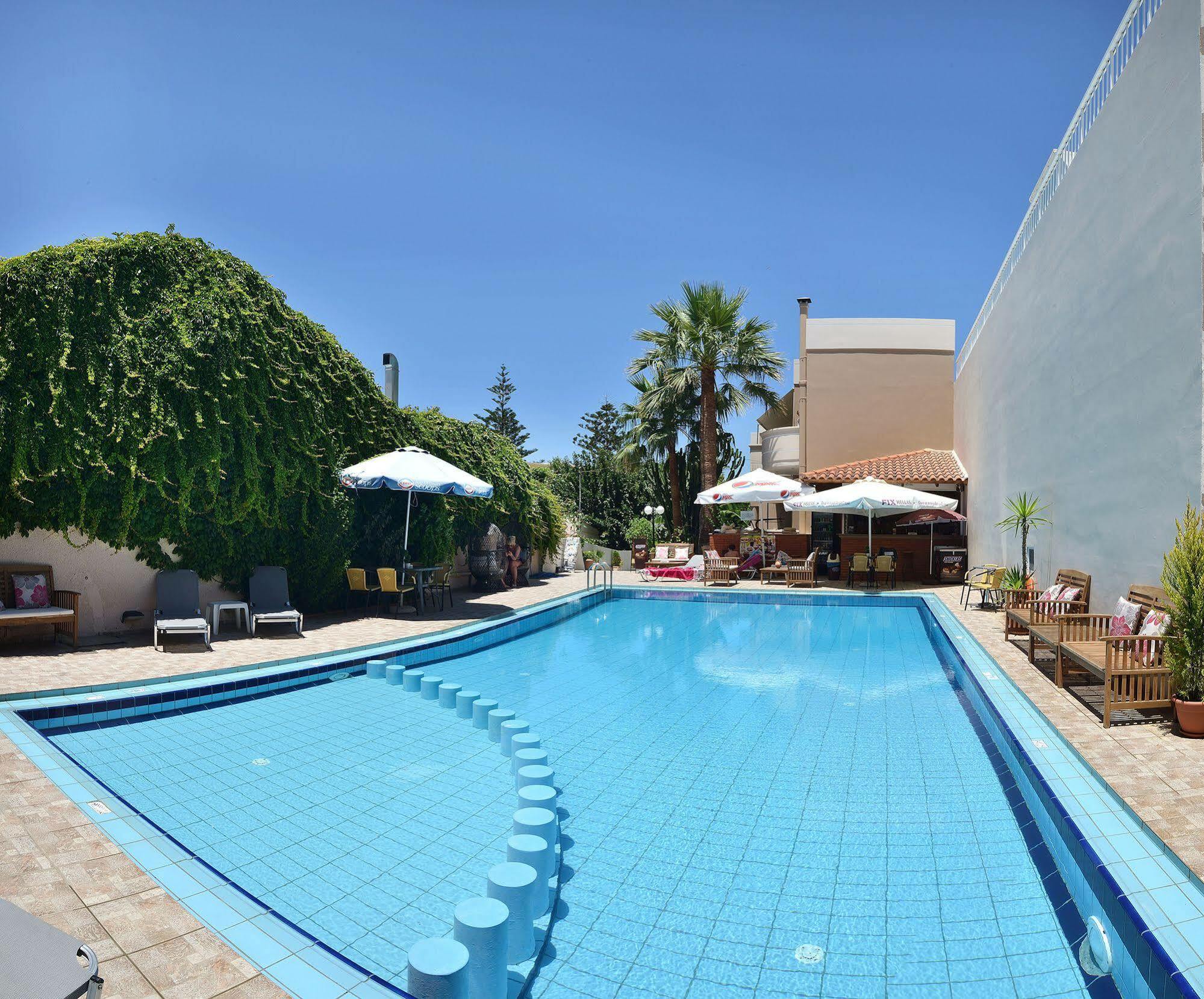 Akatos Hotel Агия-Марина Экстерьер фото